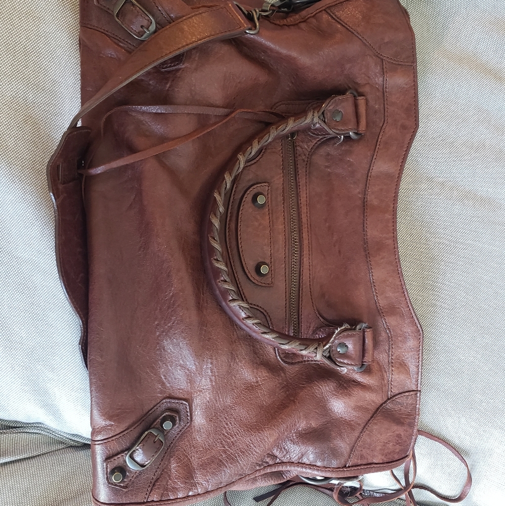 Authentic Balenciaga Motocross Classic City Bag - Picture 3 of 14